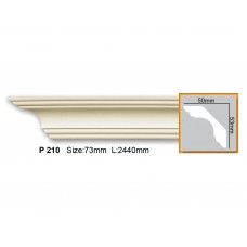 Карниз из полиуретана P 210 (2.44м)